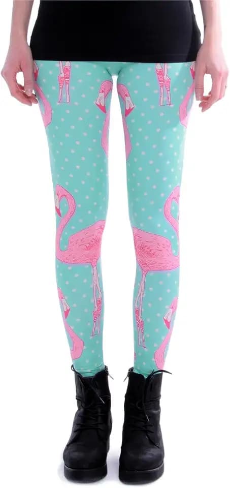 cosey - Flamingo-Line Leggings (Einheitsgröße)