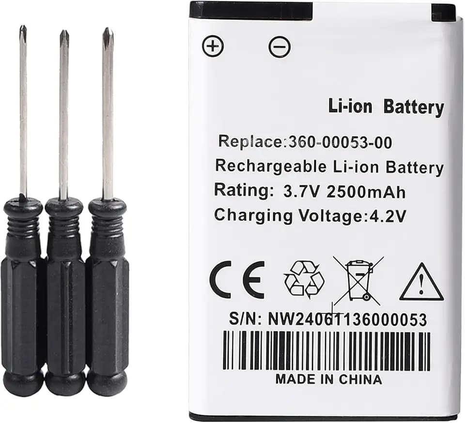 2500mAh 3.7V 361-00053-00 Ersatzakku für Garmin Montana 600/600T/600t Camo | 650/650T/680T 361-00053-04, 010-11599-00, 010-11654-03 GPS Akku