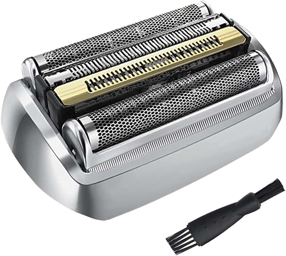 94M Scherkopf Kompatibel mit Braun Series 9, Silver