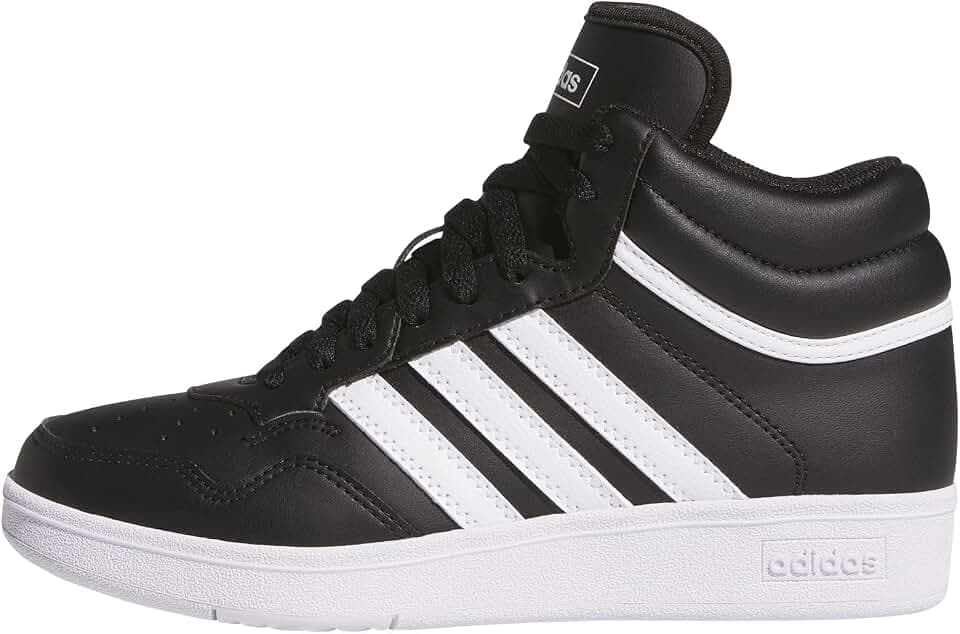adidas Hoops 4.0 MID Shoes Sneaker, core Black/FTWR White/FTWR White, 4.5 UK Child
