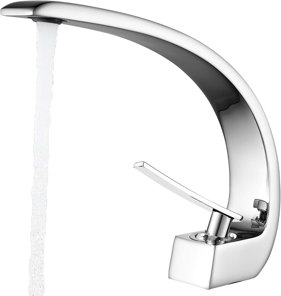 Wasserhahn Bad Waschtischarmatur Mischbatterie Waschbecken Armaturen Chrom