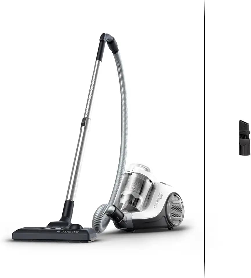 Rowenta Swift Power Cyclonic Bodenstaubsauger – 900 W starke Saugleistung, kompakt und leicht, 1,2 l Staubbehälter, 77 dB leise, 7,6 m Aktionsradius, beutelloser Staubsauger für Hart- und Teppichböden