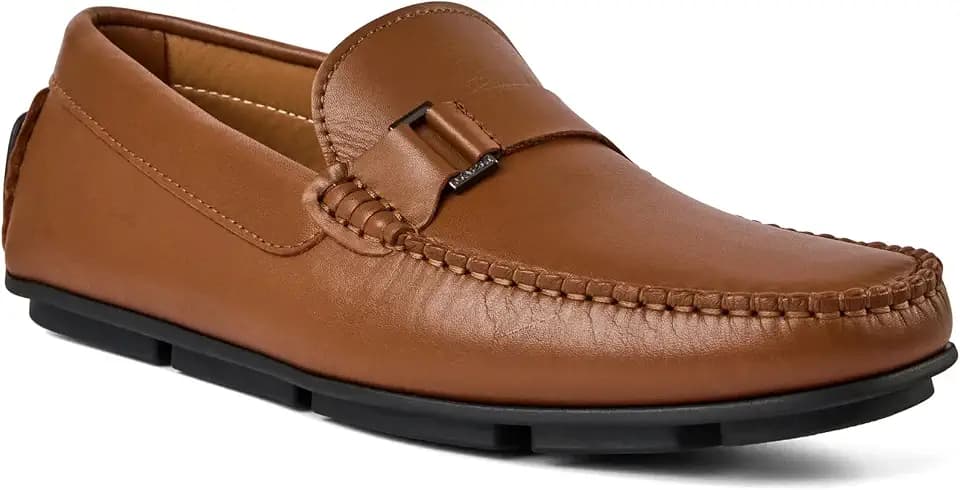 Bruno Magli Men's Tazio Loafer, Leather Slip-On Dress Shoes