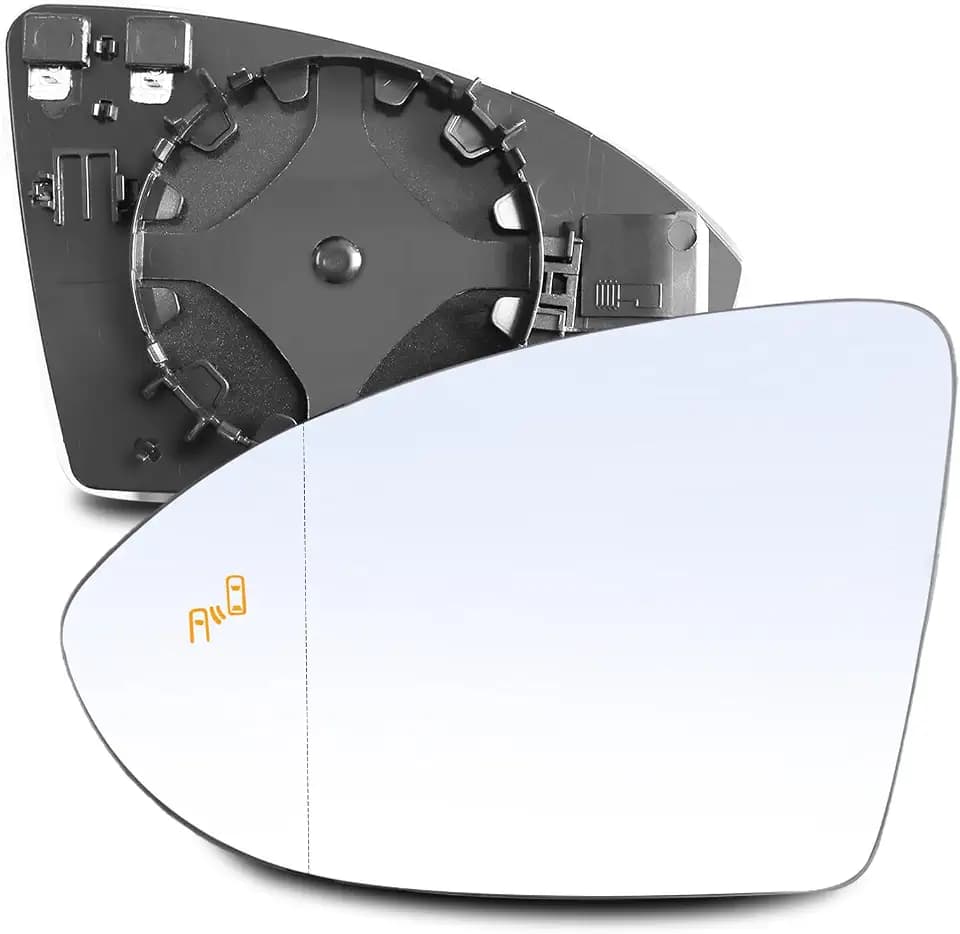 Driver Left Side Mirror Glass Fit for VW e-Golf/Golf R 16-19