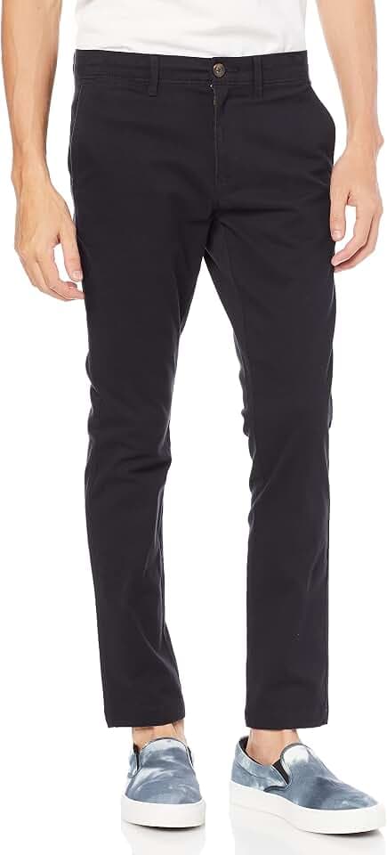 Amazon Essentials Herren Legere Stretch-Chinohose mit klassischer Passform