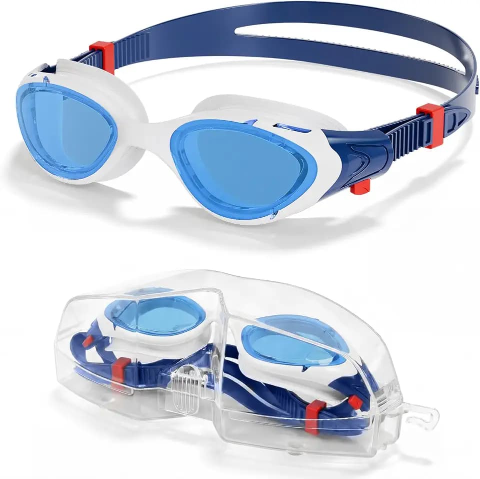 Aegend Swim Goggles, No-Leaking Anti-Fog Swimming Goggles for Adult Men Women