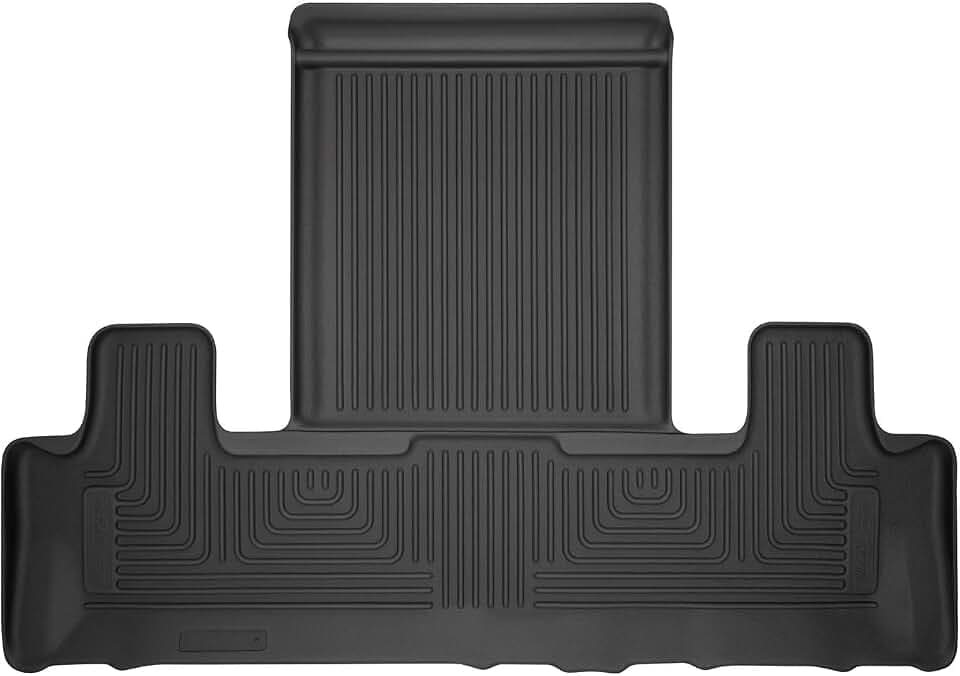 Husky Liners Weatherbeater Floor Mats | Fits 2018-2024 Ford Expedition; Lincoln Navigator | 3rd Row, 1-pc Black - 14351