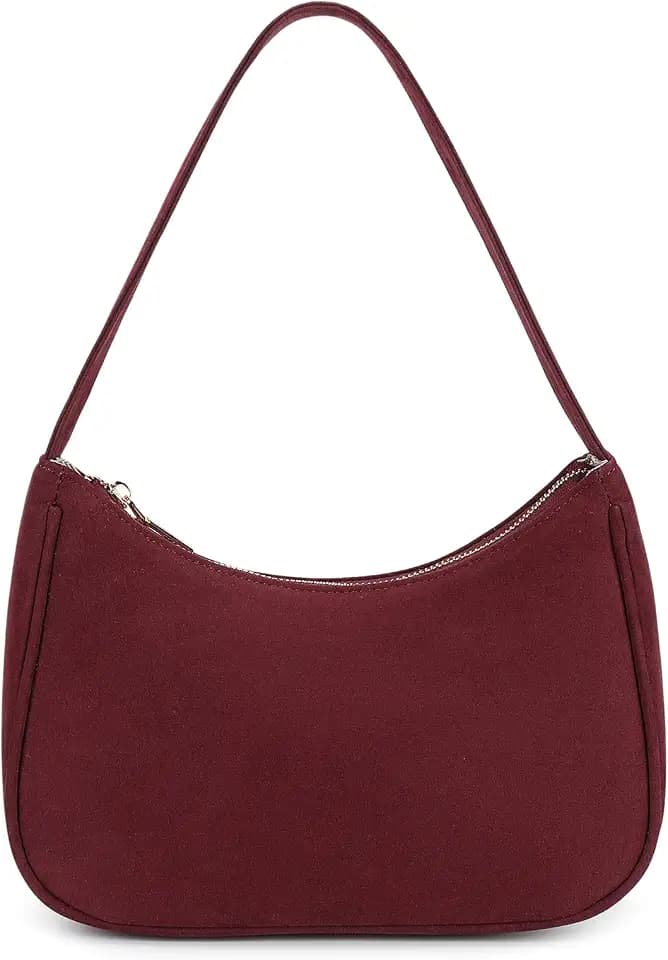 CYHTWSDJ Shoulder Bags for Women, Cute Hobo Tote Handbag Mini Clutch Purse with Zipper Closure