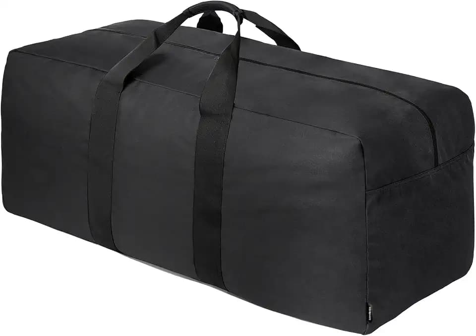 Vorspack 200L Extra Large Duffle Bag for Travel, Camping - Black
