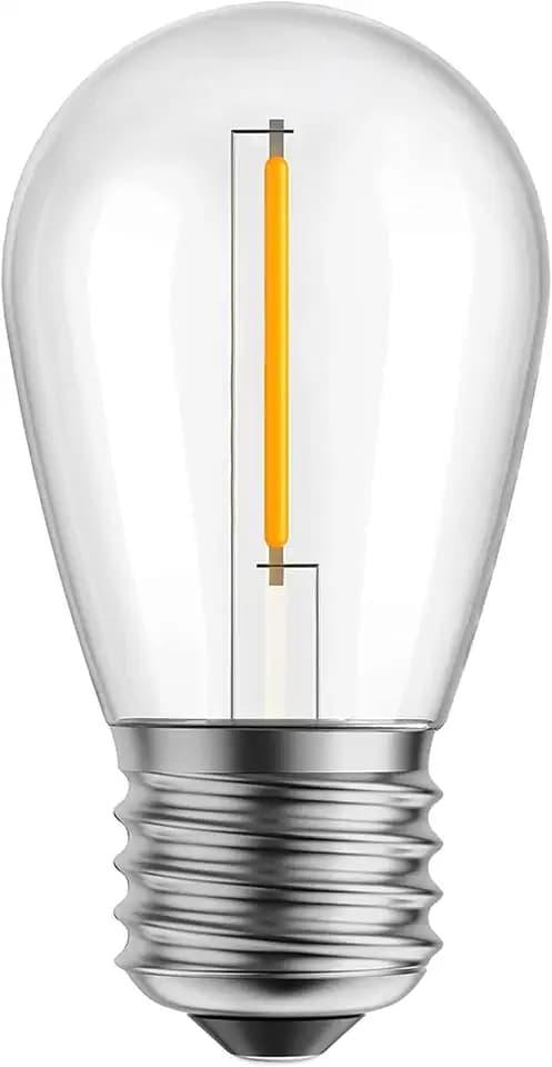 ULAROOM LED Light Bulb, S14 60W Equivalent,