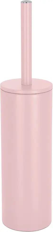 Spirella WC-Bürstenhalter Edelstahl 40x9,5 cm – Robuste Toilettenbürste mit Halter, Hygienische Oberfläche, Strapazierfähige Borsten, Leicht zu Reinigen, Modernes Design, Passend zur Serie Akira