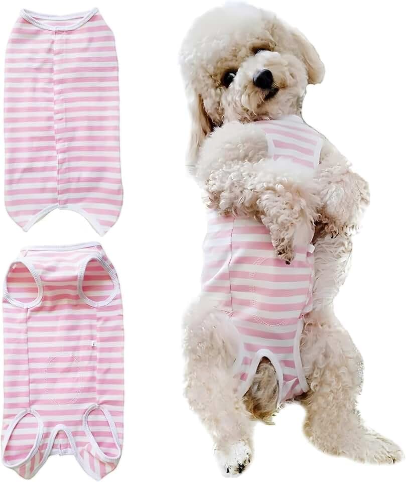 Dog's Recovery Suit for Puppy, Dog Onesie for Surgery,Spay Suit