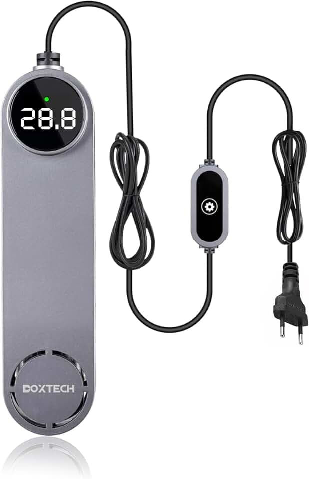 boxtech 200W Aquarien Heizung mit Digitalanzeige