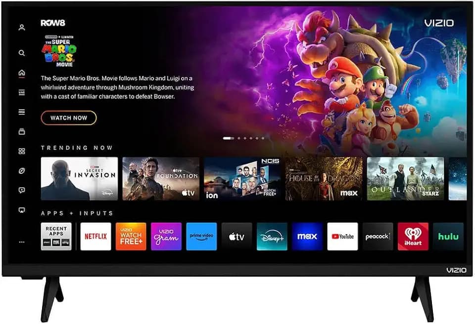 VIZIO 32 Inch V Series Full Array LED Smart HD TV 720p Bluetooth Compatible with VRR, DTS Virtual X, Airplay 2 and Chromecast Built-in (VHD32M-0810) (Renewed)