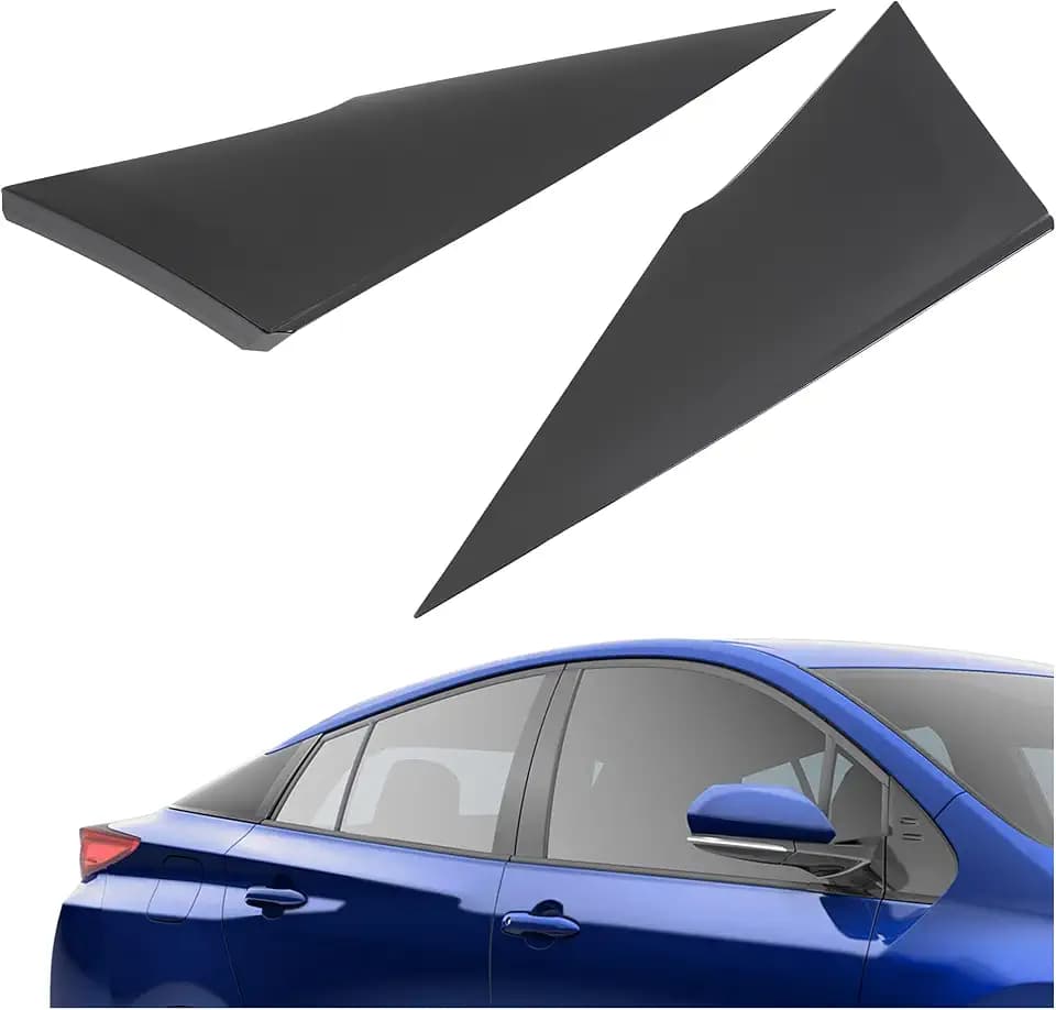 HECASA Quarter Moldings Compatible with 2016-2022 Prius Prime AWD-e