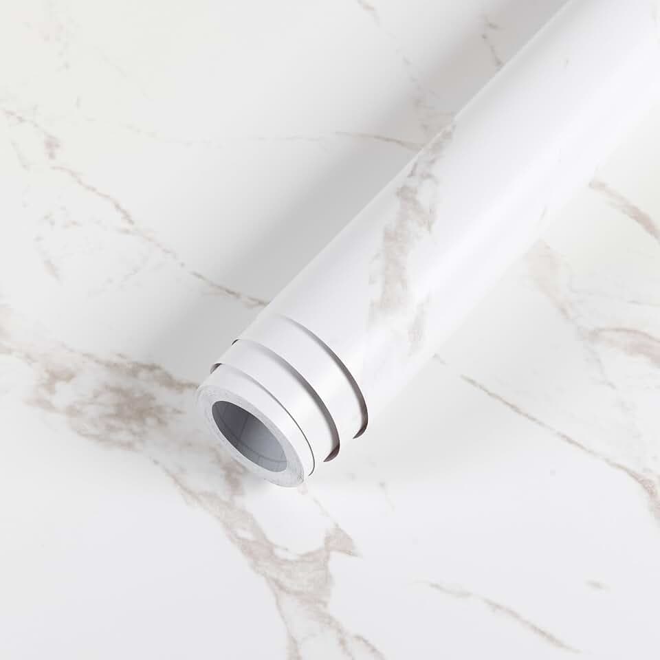 Marble Countertop Contact Paper 31.5'' x 100'' - Peel and Stick Wallpaper