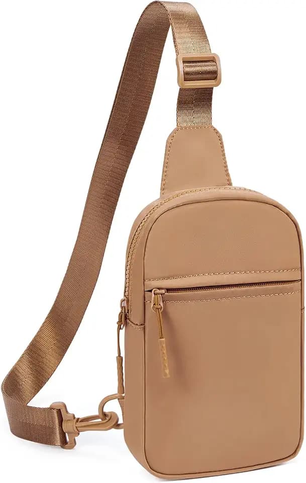 CHOLISS Small Sling Bag for Women and Men, Crossbody Bags Trendy Fanny Packs Chest Bag with Extended Strap