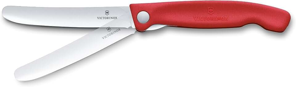 Victorinox Swiss Classic Faltbares Picknick-Messer, 11 cm, Rot
