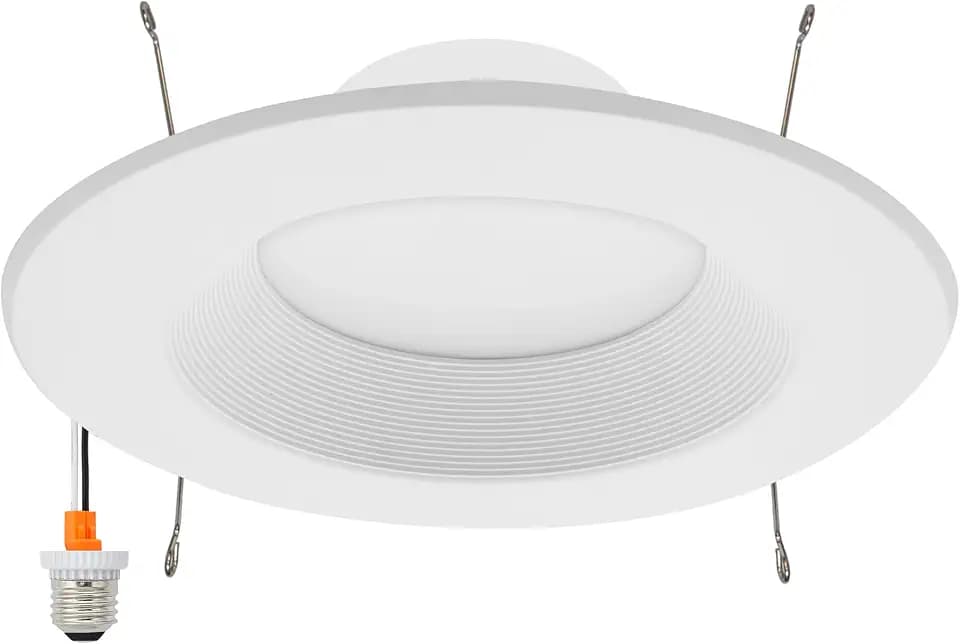 Maxxima 5 in. & 6 in. Retrofit Recessed LED Downlight, 1300 Lumens, 5 CCT