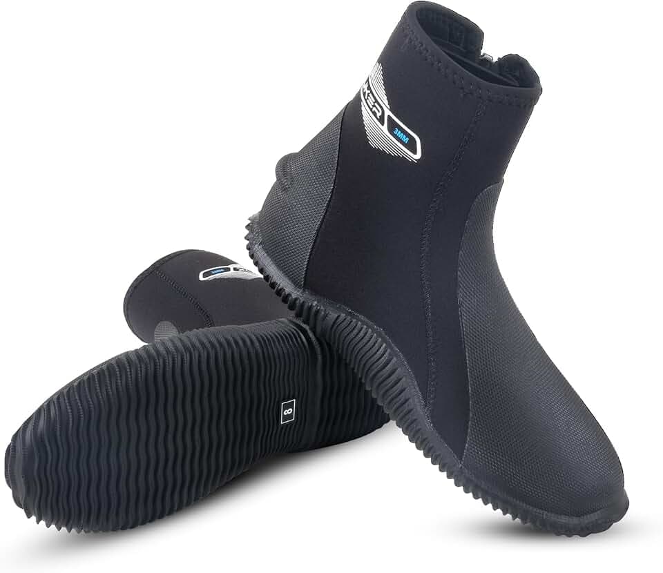 XUKER Neoprene Diving Wetsuit Boots 3mm 5mm for Men Women