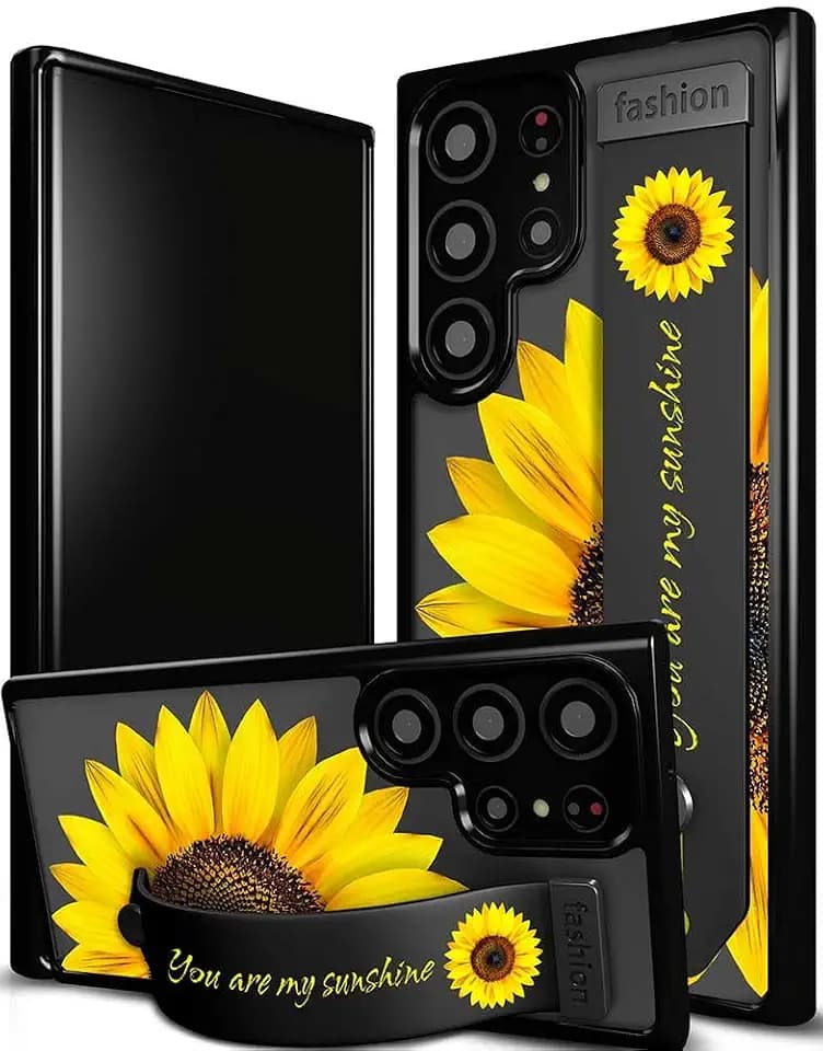 for Samsung Galaxy S23 Ultra Case (Yellow Sunflower)