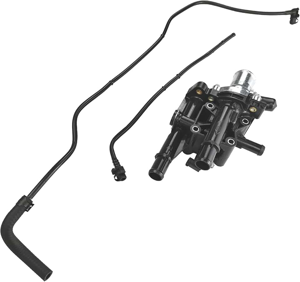 Set of 3 Engine Coolant Thermostat Housing Kit 25189437 fit for Chevy Aveo