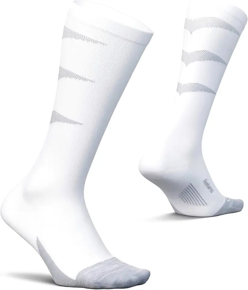 Feetures Compression Knee High Socks - Graduated Compression Socks for Women & Men - (1 Pair)