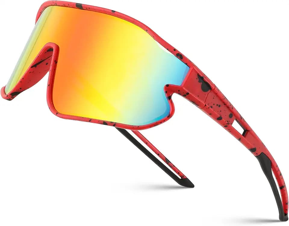 FEISEDY Unisex Youth Sports Sunglasses Teens Baseball Cycling Shades B4064