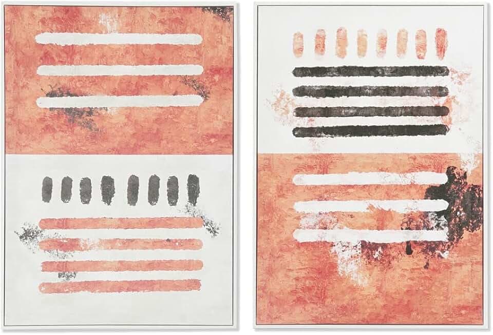 DKD Home Decor Bild (2 Stück) (50 x 3 x 70 cm) (Referenz: S3017888)