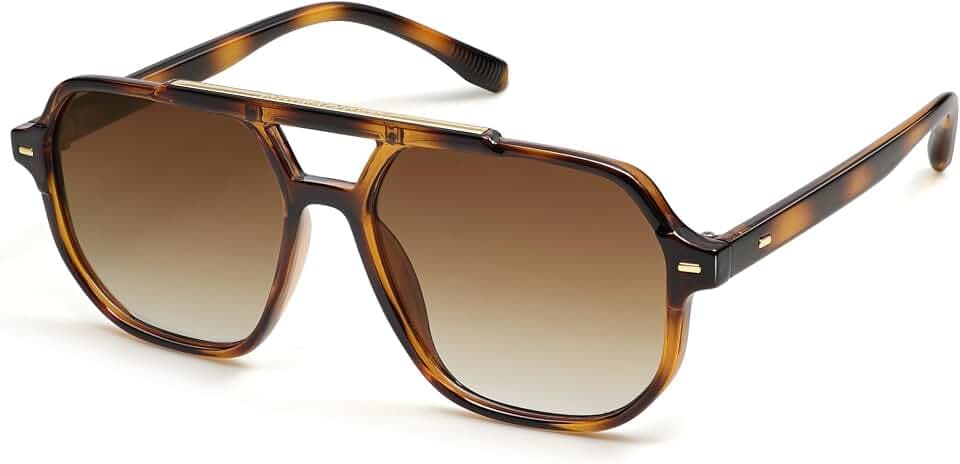 SOJOS Retro Trendy Aviator Polarized Sunglasses Men Women SJ2283