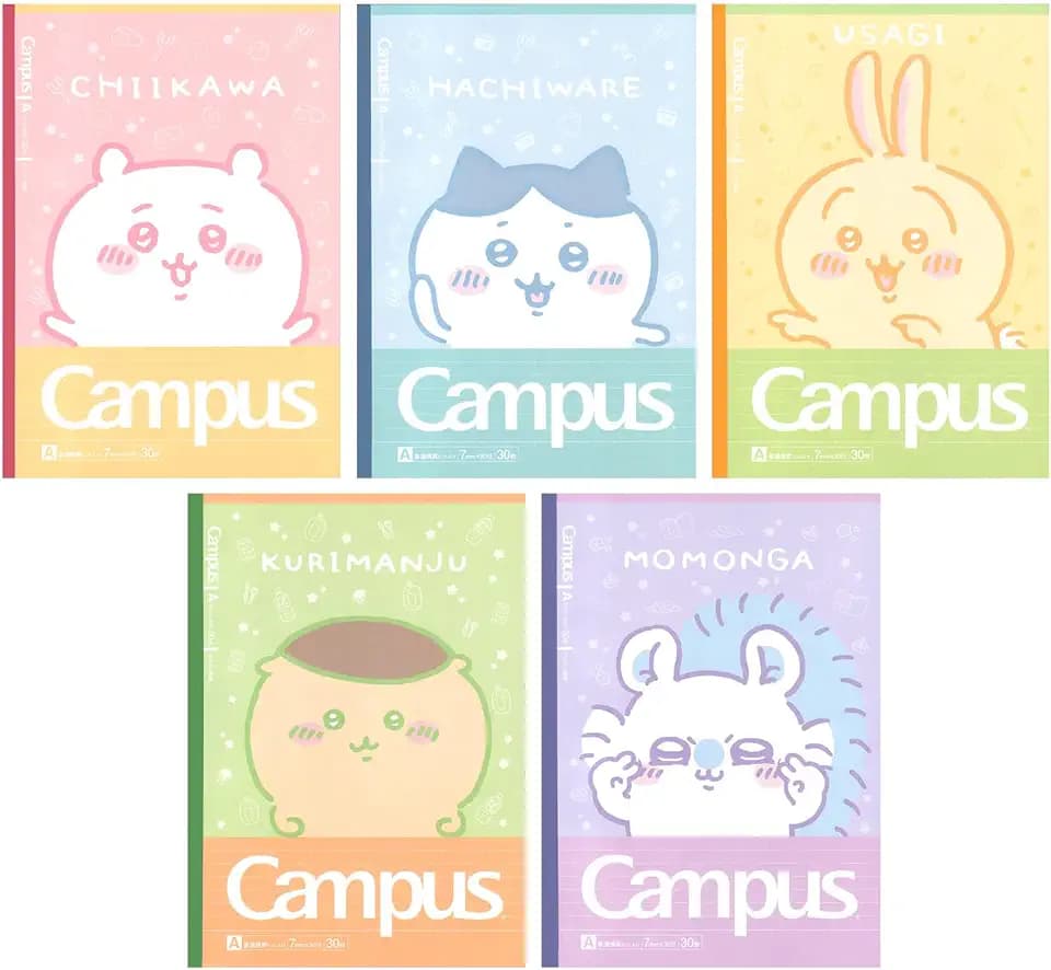Sun-Star Stationery Chiikawa Notebook Campus Notebook Dot A-Ruled Chiikawa S2691620