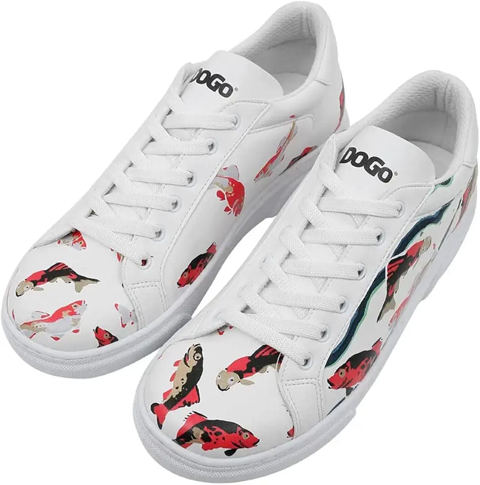 DOGO Vegane Damen Ace Sneakers - Koi World