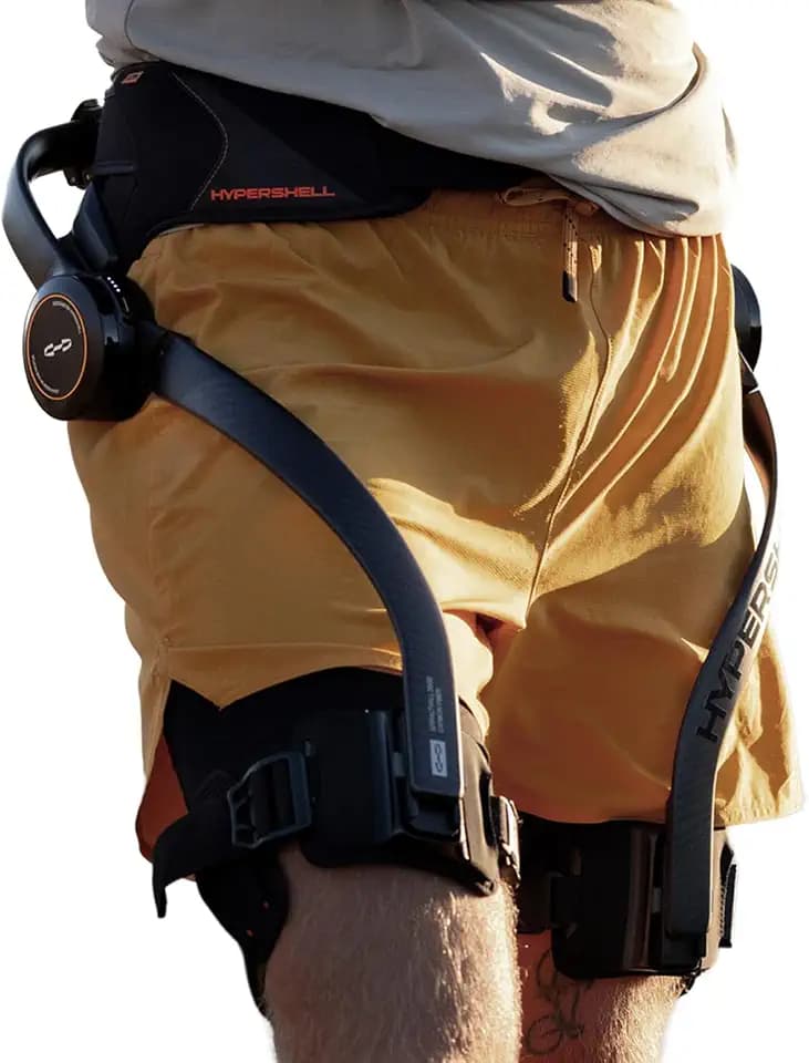 Hypershell X Ultra Exoskeleton, Leg Strength with 1000 W Output, 30 km Battery Range, 12 Intelligent Modes, IP54 Waterproof for Daily and Outdoor Activities, Walking, Hiking, 2 Batteries, No Charger
