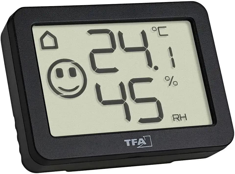 TFA Dostmann Mini Thermo-Hygrometer digitaler Luftfeuchtigkeitsmesser
