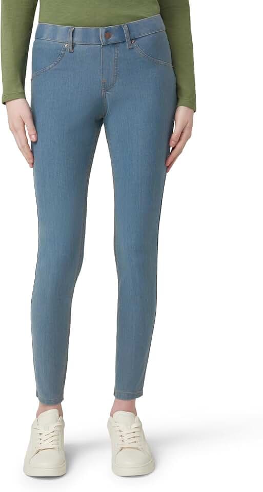 HUE Women's Essential Denim Leggings for Women