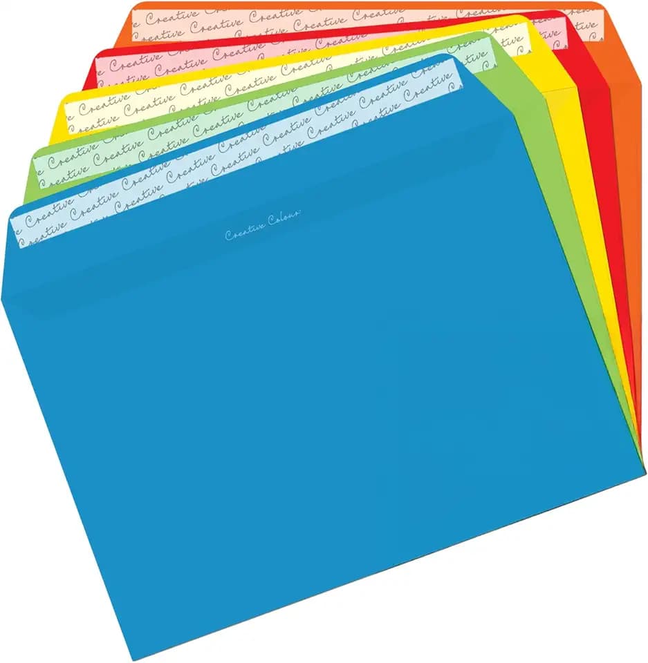 Blake Envelopes Creative Colour 45123 Briefumschläge Haftklebung Farblich Selektiert C5 162 x 229 mm - 120g/m² | 25 Stück