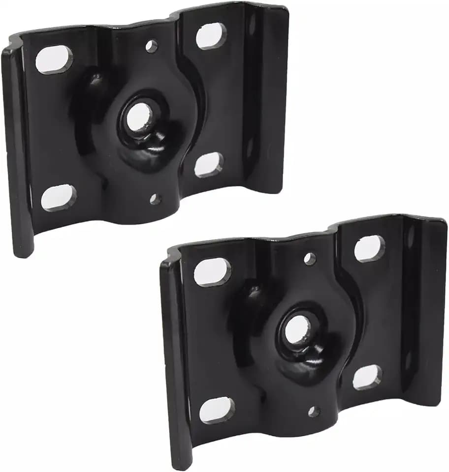 2PCS Rear Axle Spring U Bolt Plate Bracket Compatible with 1999-2010 Ford F-250 F-350 Fits for Ford Excursion