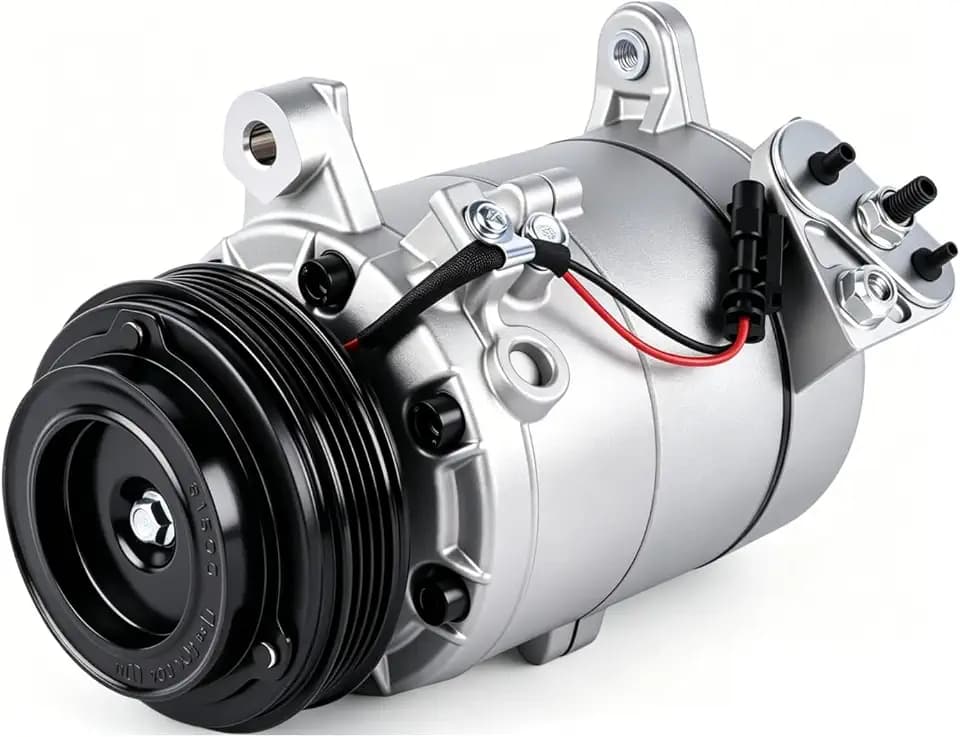 198381 A/C Compressor With Clutch Compatible with Escalade ESV 2015-2020, Chevrolet Suburban 2015-2020, Tahoe 2015-2020, GMC Yukon 2015-2020, Yukon XL 2015-2020