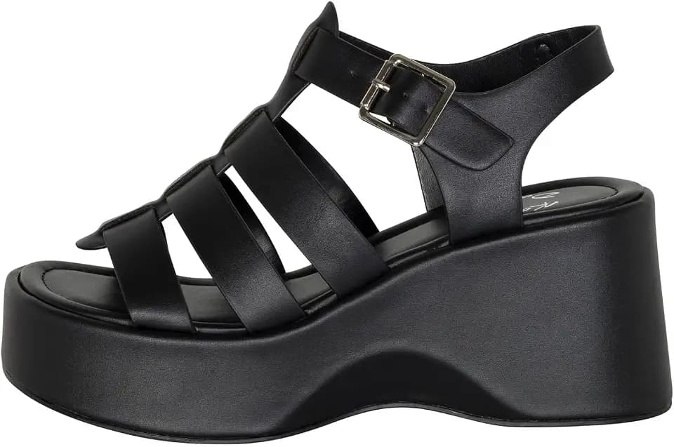 TUCSON Women's Strappy Platform Wedge Sandals