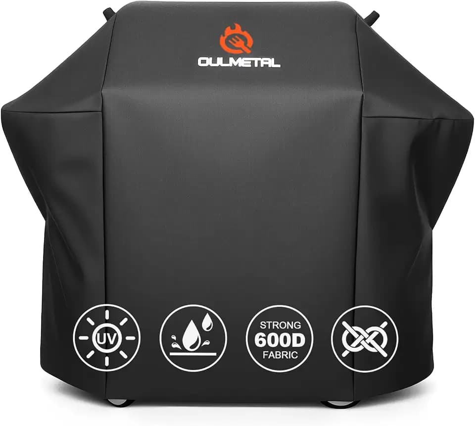 QuliMetal 58 Inch BBQ Gas Grill Cover for 3-5 Burners Outdoor Grill