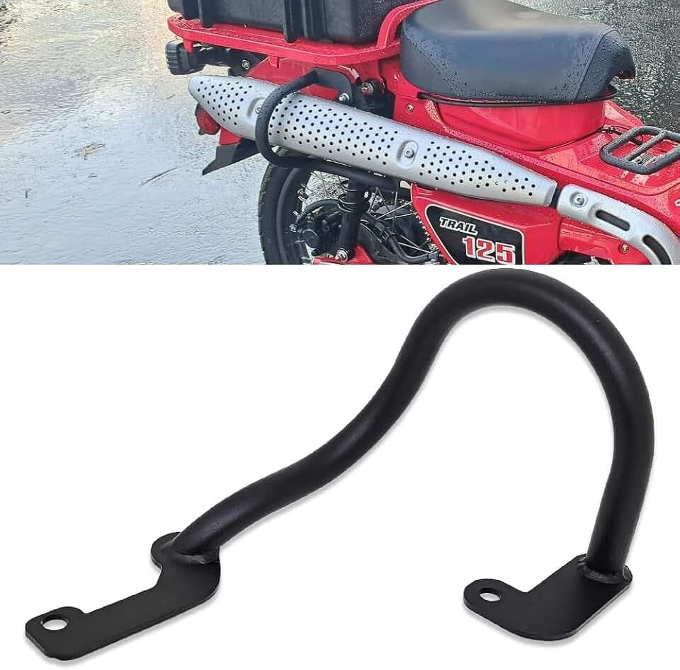 Exhaust Crash Guard Crash Bar Compatible with Honda CT125 Trail 125 Hunter Cub (2019-current)