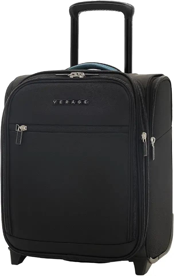 Verage Underseat Carry On Luggage with Wheels,16-Inch,Black