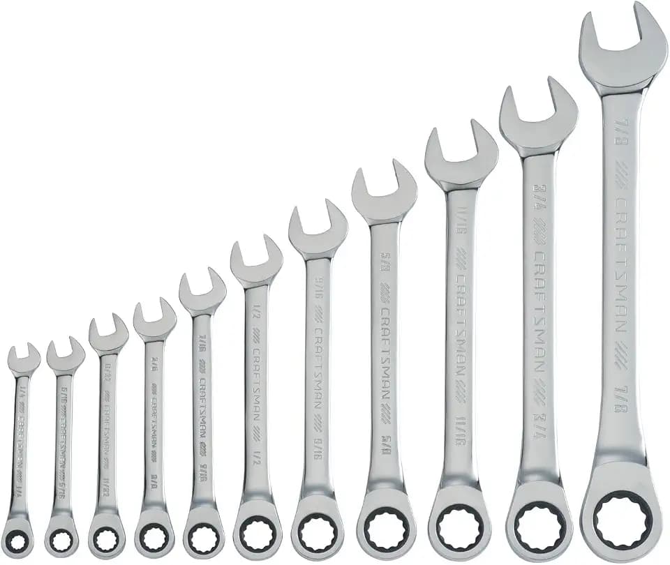 CRAFTSMAN CMMT87022 CM 11PC SAE RATCHETING WRENCH-1049427