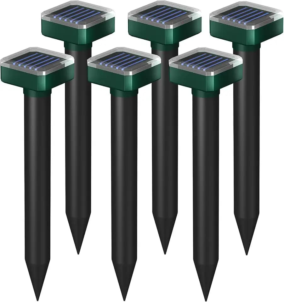 Solar Deer Repellent Devices,Deer Repellent,Deer Repellent for Plants&Trees,Deer Noise Repellent Devices,Electronic &Waterproof,Garden&Outdoor Use (6)