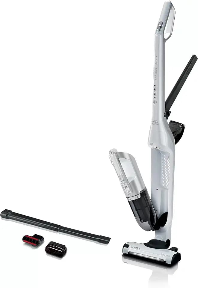 BOSCH BBH3ALL28 Cordless 2in1 und Flexxo Multifunktionsstaubsauger - 2 Geschwindigkeiten - 28 V - 55 Minuten Autonomie - Metalli