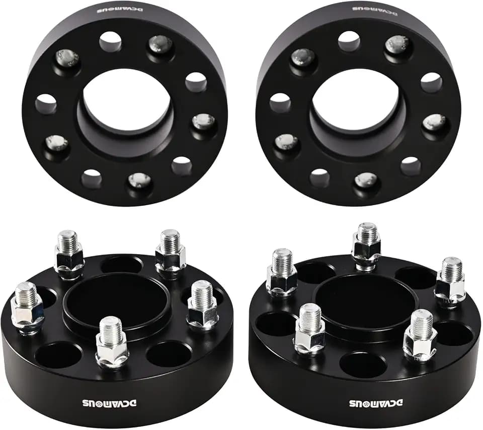 4pc Forged 5x4.5 Hubcentric Wheel Spacers 1.5 Inch 12x1.5 Studs 60.1mm Bore