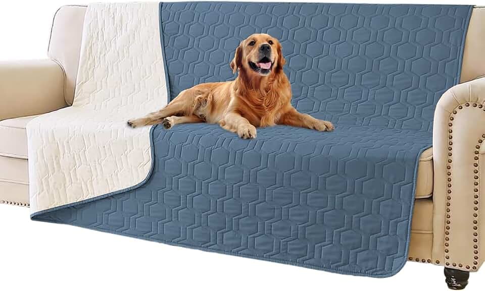 Waterproof Blanket Couch Cover for Dogs Non-Slip Pet Sofa Protector