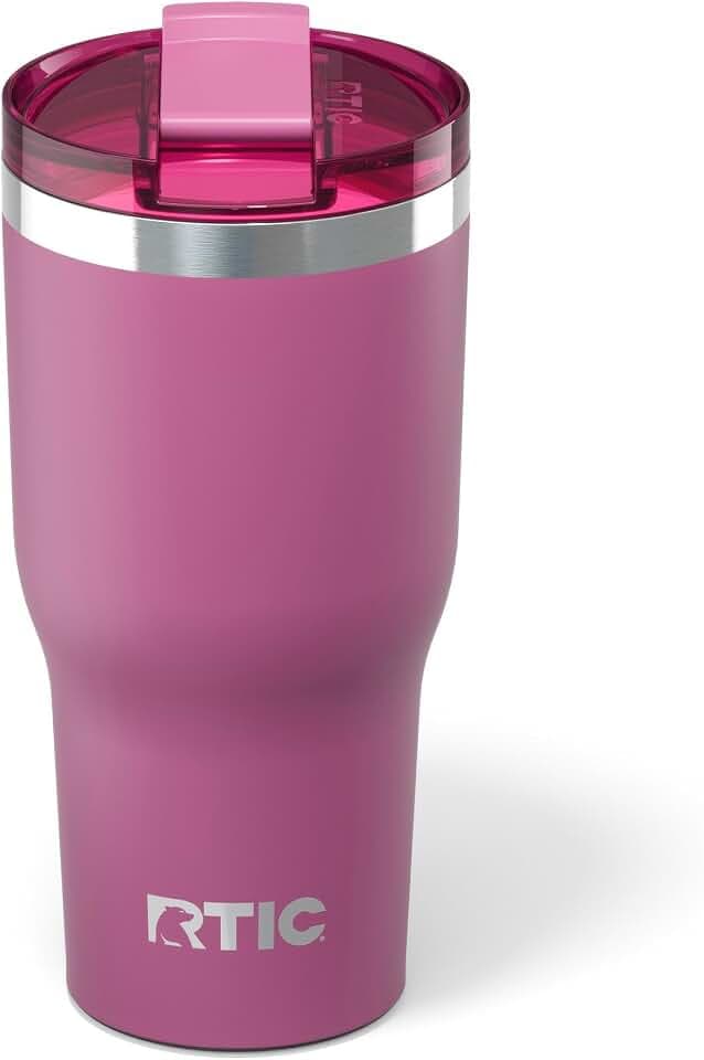 RTIC 30oz Essential Tumbler with Lid, Ceramic Lined, Orchid