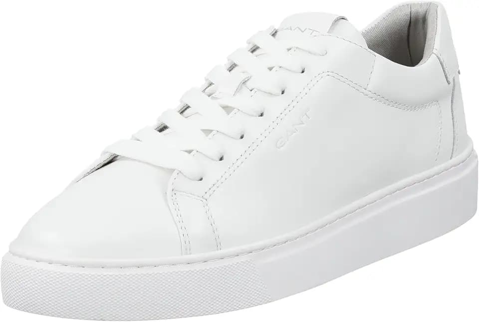 GANT 32631226/G172 Herren Sneaker Low Glattleder in Weiss - Gr. 43