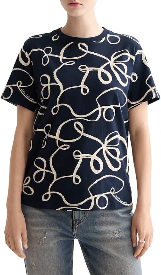Scotch & Soda Damen All Over Printed Sweatshirt